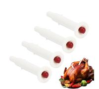 Minuterie Pop-up Pour Dinde - Capteur De Température De 4,7 Cm, Thermomètre Pour Viande De Volaille, Jauge De Poulet Rôti, Outil De Précision De Cuisson, Accessoire De Cuisine | Avec Une Conception Ré