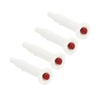 Minuterie pour Cuisson Dinde - 4pcs Thermomètre Pop-Up précis, Minuteur de volaille facile à lire, lecture directe fiable de 1,85 | Outil parfait pour s'assurer que la viande est claire, parfait pour
