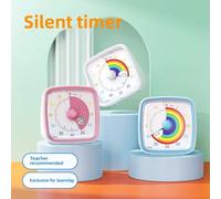 Minuterie pour enfants, dispositif d'auto-discipline, outil de gestion visuelle du temps, élèves du primaire, étude des devoirs, aide à la mise au point, horloge d'apprentissage pink