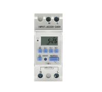Minuterie programmable à 2 fils 15A 30A 7 jours AC DC(1NO1NC 48V AC DC)