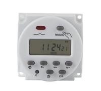 Minuterie Programmable, Minuterie CN101A Petit Micro-ordinateur Interrupteur de Commande de Temps Minuterie Programmable Numérique Robuste de 7 Jours (24 V), Minuterie, Accessoires (220V)