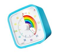 Minuterie Silencieuse en Plastique Pratique pour avec des Dessins De Dessins Animés Outil De Gestion du Temps Résistant Chocs Jeu D'étude en Cuisine Utilisation Minuterie D'activité