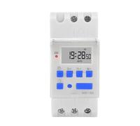 Minuterie sur rail Din, interrupteurs horaires à relais, programmable hebdomadaire, interrupteur électronique, dispositif de sonnerie de cloche 220V(70A,220V)