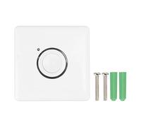 Minuterie Tactile 220V 3500W Compte Rebours 2min-2h Panneau 86x86mm ABS pour Ventilateur Chauffe-eau Domestique