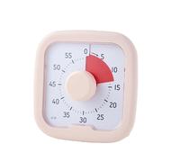 Minuterie visuelle à bouton rotatif pour le rythme des tâches, outil de gestion du temps de compte à rebours pour les bureaux d ' étude et les activités en classe Minuterie visuelle à compte à rebours
