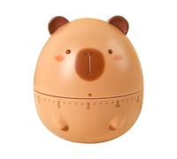Minuterie visuelle pour enfants, 60 minutes pour salle de classe de bureau | Capybara Cartoon Non-tip Toy | Manual Countdown Timers | Fors Friends Students Adults Men Women Home Indoor Office Study