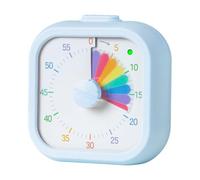 Minuterie visuelle Relaxdays, silencieuse pour enfants, bleue