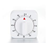 Minuteries de Cuisine de 60 Minutes, Horloge visuelle de 1 Heure, Petits comptes à rebours, Voix Forte, mécanique pour la Cuisine