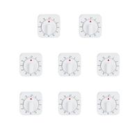 Minuteries De Cuisine Mécaniques Carrées 60 Minutes Horloge Cuisson Avec Alarme Forte Aucune Pile Requise Cuisine Apprentissage Numérique Seconde Programmable