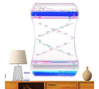 Minuteur À Liquide,Sablier en Multicolore - Jouets D'éveil Sensoriel Et Visuel À Bulles | pour Et Adultes Bureau Salle De Classe École Chambre À Coucher Maison