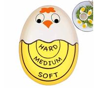 Minuteur à œufs pour cuire les œufs - Minuteur de dessin animé à changement de couleur, ustensile de cuisine pour