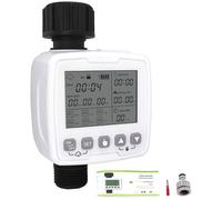 Minuteur arrosage auto intelligent IPX5, détecteur pluie, grand écran LCD, 6 groupes programmation, irrigation agricole jardin
