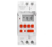 Minuteur astronomique numérique TM919TK avec contrôle automatique du lever du soleil et du coucher du soleil 30 A 85-265 VAC Calendrier intégré 8 paramètres de programme pour système de contrôle