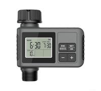 Minuteur automatique de tuyau 1-180 min avec écran LCD (11,5 mm) | Programmation automatique de 1 à 180 min, retard de pluie de 1 à 15 jours, grand écran LCD, programmation facile