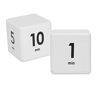 Minuteur cube professionnel pour salon de beauté - Pour la gestion du temps et les paramètres de compte à rebours (1-3-5-10 minutes)