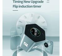 Minuteur cubique portable avec capteur de gravité Horloge 3/5/10/15/30 minutes et personnalisé avec écran LED Alarme sonore et vibrante Fonctionnement silencieux pour les enfants Cuisine Outil de gest