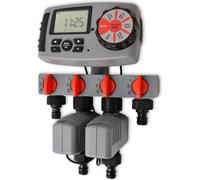 Minuteur d'arrosage automatique à 4 stations 3 V