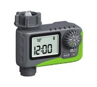 Minuteur d'arrosage de jardin avec horaire flexible, affichage Rain Delay | Planning flexible (1 heure. -7 jours), retard de pluie (24-72 heures. ), manuel (1 min. -8 heures ), grand écran LCD