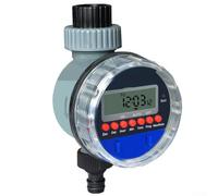Minuteur d'arrosage électronique pour jardin avec écran transparent, contrôle multi-zones, horaire personnalisable, étanche, sans pression