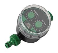 Minuteur d'arrosage électronique programmable pour plantes d'extérieur avec boîtier résistant aux intempéries Planification multi-intervalles sans eau