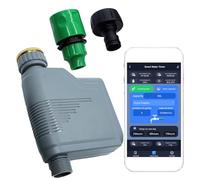 Minuteur d'arrosage intelligent, pour Tuya pour Zigbee Minuteur d'arrosage intelligent Enregistreur de débit d'eau Contrôleur d'eau