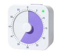 Minuteur de bureau pour apprenants, minuterie rotative visuelle pour la stimulation des devoirs, la pratique de la lecture et le rythme des tâches quotidiennes, étude visuelle, devoirs, bureau rotatif