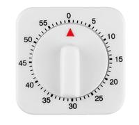 Minuteur de Cuisine 1 Heure,Minuteur de 60 Minutes,Compte à Rebours de 60 Minutes,Minuterie de Cuisson Mécanique,Mécanique Minuterie avec Alarme Sonore pour Cuisiner,Minuteur Mécanique Portable