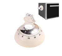 Minuteur De Cuisine - Chronomètre Magnétique,Minuteur Mécanique Visuel pour Cuisine, Étudiants Chef Amateur De Sport Adultes École Maison Dortoir