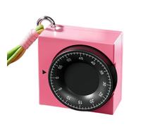 Minuteur de cuisine - Dispositif mécanique à compte à rebours de 6,8 x 6,8 x 3,4 cm, outil de réveil manuel, rappel de cuisine portable | précis du temps de cuisson