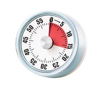 Minuteur de Cuisine Écolo - Support Magnétique, 72dB - Timer Enfant Apprentissage & Cuisine - Design Amusant ! (Bleu)