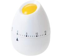 Minuteur de cuisine en forme d'œuf blanc Vendos85