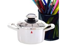 Minuteur de Cuisine | Gestion du Temps 60 Minutes en Forme de Pot | Minuteur Four Visuel - Ustensile de Cuisine,pour École, Domicile, Bureau, Enfant, Étudiant, Professeur, Travail,