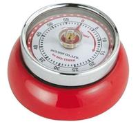 Minuteur de cuisine - GLOP STUDIO - Speed - Rouge - Diamètre 7 cm - Design années 60