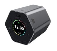 Minuteur de Cuisine,Horloge Numérique Rechargeable Rotative à Capteur - Minuteur à Compte à Rebours avec Une Autonomie de 60 Heures | pour Étude Exercice Cuisson Salle de Bain Réunion Salle de