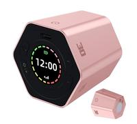 Minuteur de Cuisine | Horloge Rotative à Capteur Rechargeable | Minuteur de Douche avec 60 Heures d'Autonomie | pour Étude Cuisson Pâtisserie Salle de Bain Cuisine Réunion et Gym