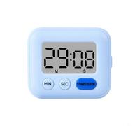 Minuteur de Cuisine LCD 99min Grand Écran(Blue)