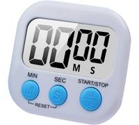Minuteur de Cuisine magnétique avec Grand écran LCD blanc Vendos85