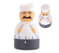 Minuteur de cuisine manuel - Compte à rebours mécanique de 60 minutes, outil étanche à l'eau | Accessoire culinaire polyvalent et durable pour faire bouillir les pâtes, les nouilles, la cuisson à la