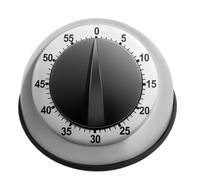 Minuteur De Cuisine Mécanique - Alarme 60 Minutes, Aide-mémoire Pour La Cuisine, Chronomètre Manuel, Mécanisme À Remontage D'échelleAvec Boîtier En Métal Robuste | Pâtisserie, Lecture, Salle Classe, L