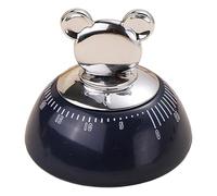 Minuteur de cuisine mécanique - Gestionnaire manuel de temps avec aimant puissant et design de dessins animés, horloge minuterie pour salle de t maison, pour étudier à la maison, à l'école ou