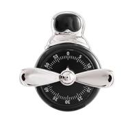 Minuteur de Cuisine mécanique | Minuteur magnétique sans Piles | Compte à rebours avec Signal sonore Fort pour Cuisine, pâtisserie, Maison, Bureau, Adultes