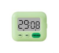 Minuteur de cuisine numérique avec écran LCD - Alarme puissante - Aimant | Grand écran LCD, alarme puissante audible dans d'autres pièces, aimant arrière puissant, pied extensible