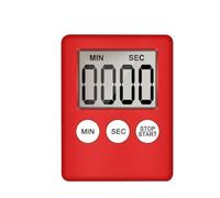 Minuteur De Cuisine Numérique | Minuterie De Sonnerie Magnétique avec Fonction Mémoire, Chronomètre Minuterie Aimanté, LED Compte À Rebours pour Cuisiner, Jouer, Cuisiner