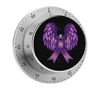 Minuteur de Cuisine pour la Sensibilisation à la maladie d'Alzheimer : Compte à rebours, minuteur de Cuisson, minuteur à Remontoir pour l'étude à Domicile