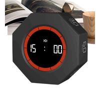 Minuteur de cuisine résistant aux chocs rechargeable par USB avec barres de | Minuteur de bureau avec mesure du temps pour l'enseignement, l'entraînement à intervalles, les examens,