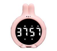 Minuteur de cuisine rotatif auto-régulé - LED d'aspiration - Compte à rebours - Rappel de mouvement de beauté numérique - Blocs de calendrier - Décoration rotative auto-régulée - LED d'aspiration