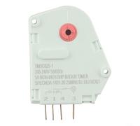 Minuteur de dégivrage de réfrigérateur TMDC625-1 Pièce de rechange pour Midea, ABS + construction métallique, fonctionnement silencieux, prévention efficace de la glace, pour une installation facile
