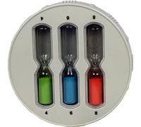 Minuteur de douche 3 sabliers EcoSavers ShowerTimer Sablier 3 temps
