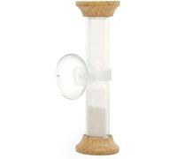 Minuteur de douche analogique de 5 minutes - Sablier avec ventouse pour la douche, facile à économiser de la chaleur, de l'énergie et de l'eau avec minuterie de douche, pour la maison et les