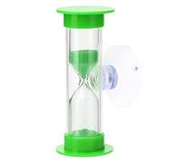 Minuteur de douche de 2 minutes pour le brossage des dents, cadeau de Noël pour enfants avec ventouse, sablier, horloge de sable, décoration de bureau